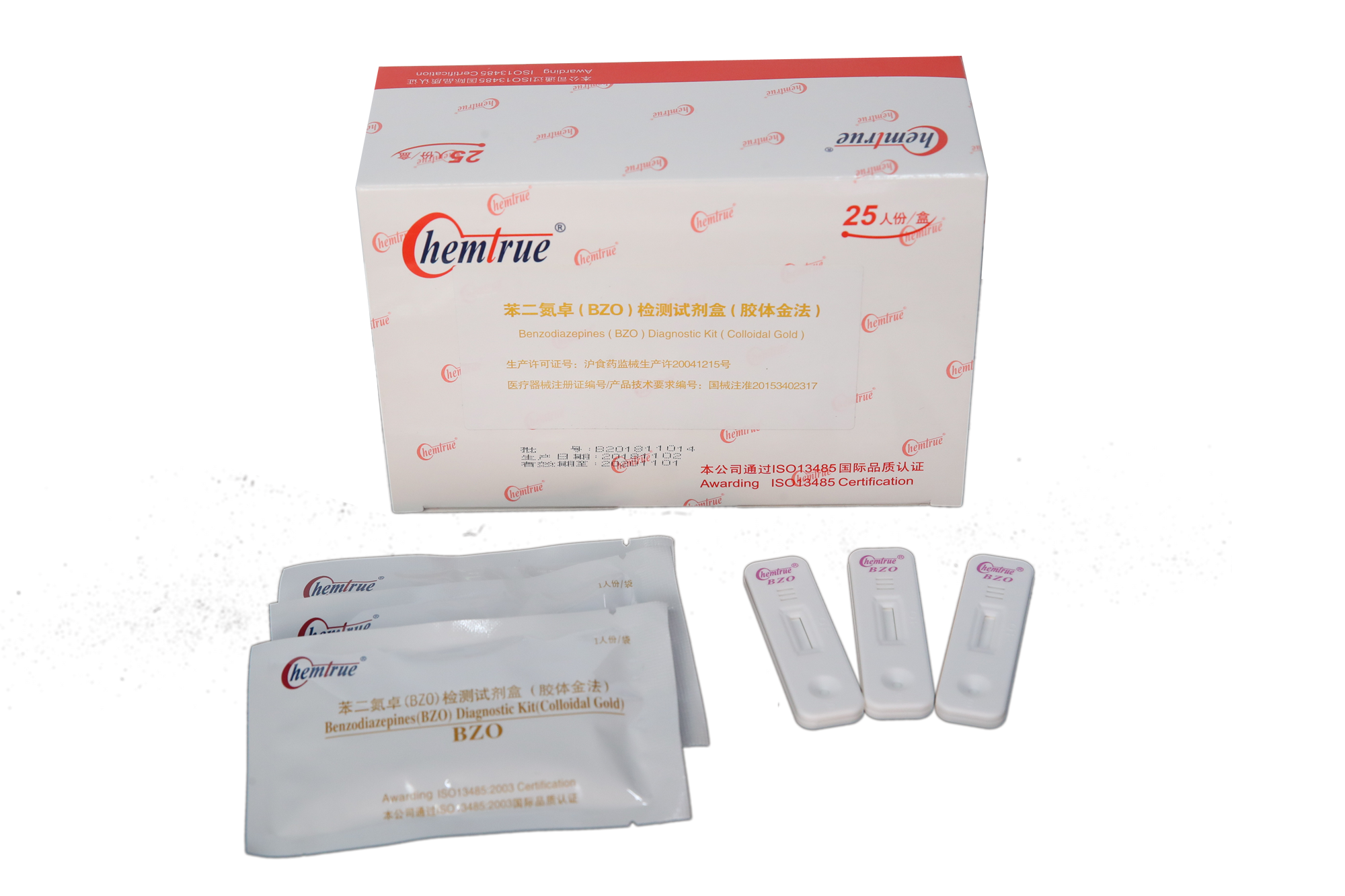 苯二氮卓（BZO）金标快速检测试剂条